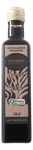 Vinagre balsâmico Uva'Só Envelhecido sem glúten 250 mL