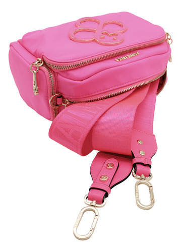 Crossbody Bolso Color Rosa Neón Jaime Ibiza Ji 2296