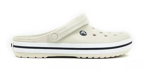 Sandalia Crocs Crocband Stucco White Original