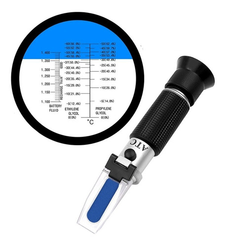 Refractómetro Automotriz Etileno - Propileno Glicol Fluídos 