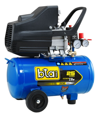 Compresor De Aire Bta 2.0hp 25l 220v