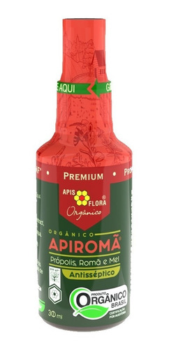 Própolis Orgânico Mel E Romã Apiromã Apis Flora Spray 30ml