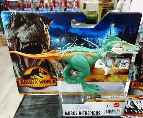 Dinossauro Jurassic World Moros Intrepidus Pacote Feroz Pronta Entrega