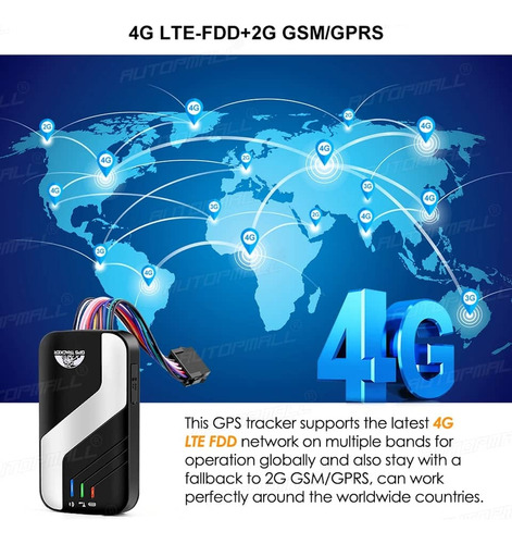 Gps Coban Conexión 4g Para Auto Camionetas Y Suv Google Maps