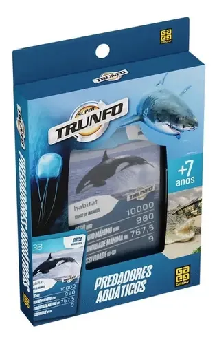 Trunfo Predadores Aquáticos - Grow