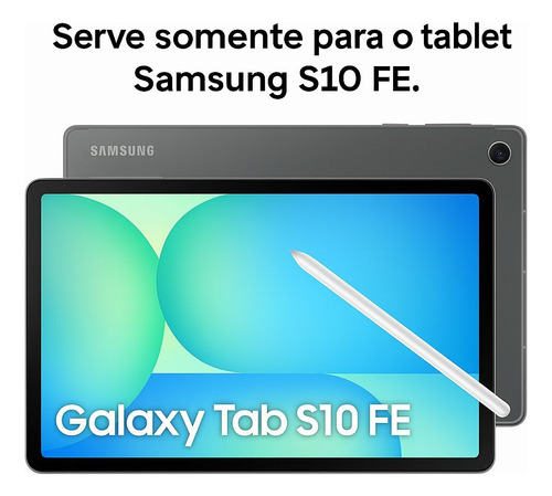 Capa Com Teclado Bluetooth Touch Pad Para Tablet S10 Fe 11