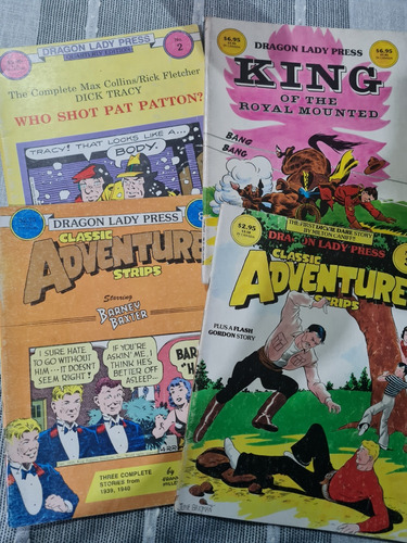 4 Comics Antiguos Classic Adventure 
