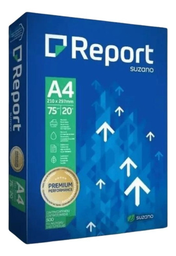 Papel Sulfite Report Premium A4 Com 500 Folhas
