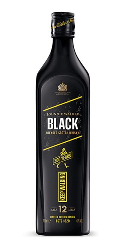 Whisky Johnnie Walker Black Label Icon -ed Limitada 200 Años