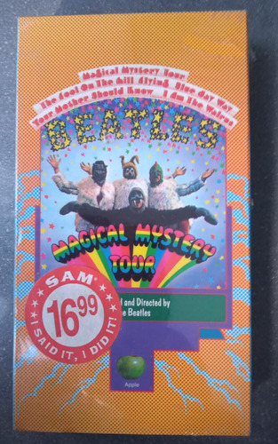 The Beatles Vhs Sellado Made In Usa