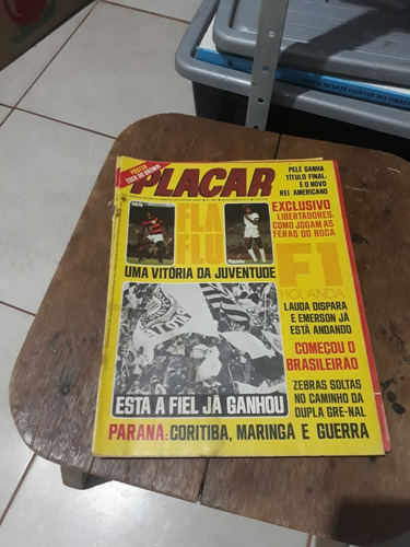 Pacote Placar 9 Revistas Antigas E Raras
