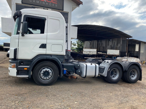 Imagem 2 de 14 de Caminhão Scania R480 V8 6x4 Bugue Leve Ano2007 Único Dono