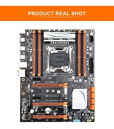 Kit Placa Mãe X99 Xeon E5-2649 32gb Ddr3 Gt730 + Nvme 128gb