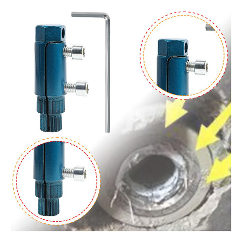 Tornillo Extractor De Extracción Ease Out Extractor Azul