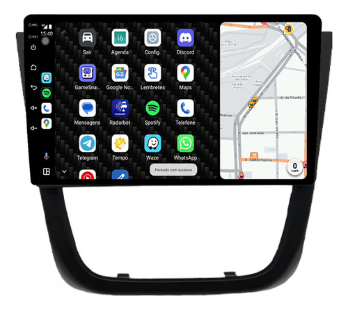Multimidia Vw Saveiro G6 12/16 9p Android Carplay 64gb Play
