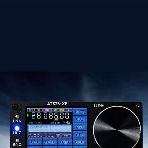 Ats25- Receptor De Radio Completo Fm Lw Sw Cb Mw Wifi Recepi