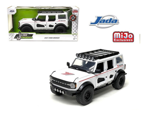 2021 Ford Bronco 1:24 Yokohama White-jada - Mijo Excl. 34286