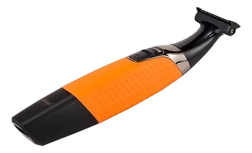Kemei Km-1910 Barbeador Laranja Sem Fio Usb 3w Laranja