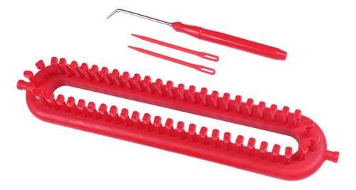Telar De Bufanda Con Gancho, Telar Rectangular Para 26cm