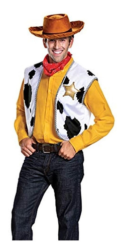 Disfraz Para Hombre Woody Deluxe, Talla Unica