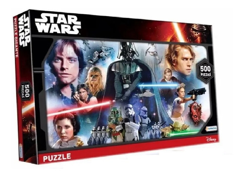 Imagen 2 de 5 de Puzzle Rompecabezas 500 Piezas Star Wars Original Tapimovil