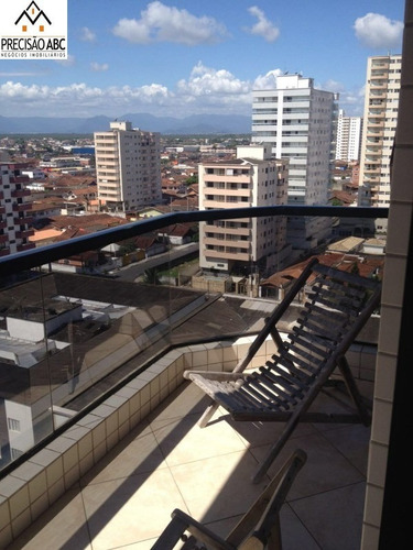 Imagem 12 de 23 de Cobertura Duplex Excelente, Vila Tupi Em Praia Grande - A-01610 - 68856268