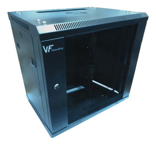 Rack -vf- 18u Fijo 600x600 Negro + Pdu 6 Tomas + Tornillos