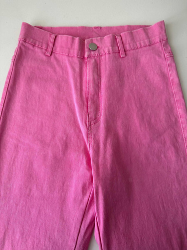 Jean Chupín Mujer Color Rosa Talle 5/6 (24) Impecable