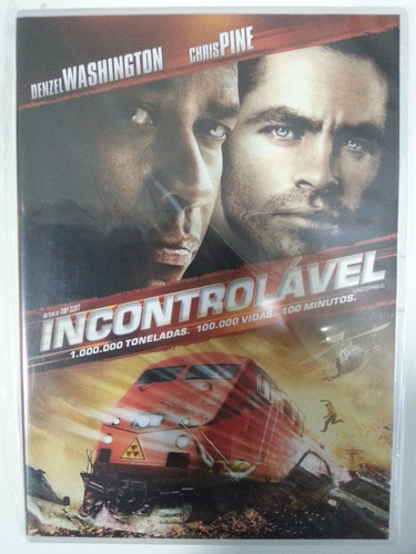 Dvd Incontrolável (2010) - Denzel Washington & Chris Pine