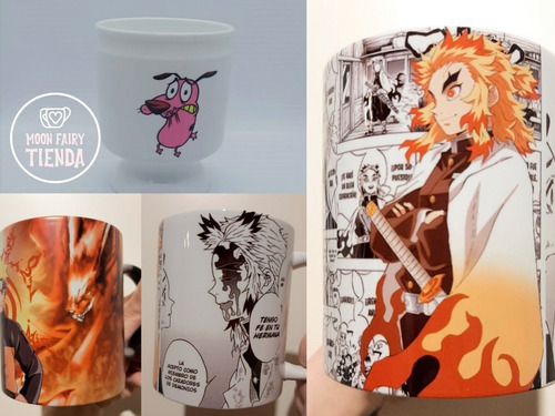 Caneca Gatinhos Cerâmica Branca Personalizada Sailor Moon 00