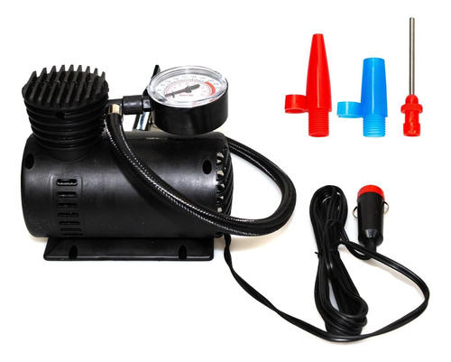 Portable Car Inflator Pump, 12 Volt Compressor Tire Inflator