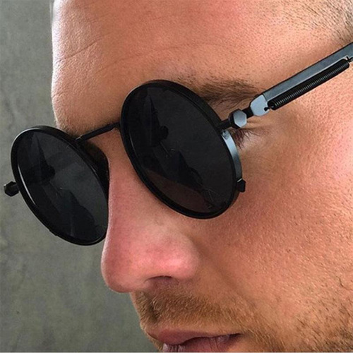 Imagen 5 de 6 de Gafas De Sol Steampunk De Metal Retro Gafas Punk Gafas De So