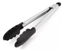 Comprar Pinzas De Acero Inoxidable Con Punta De Silicona 30 Cm
