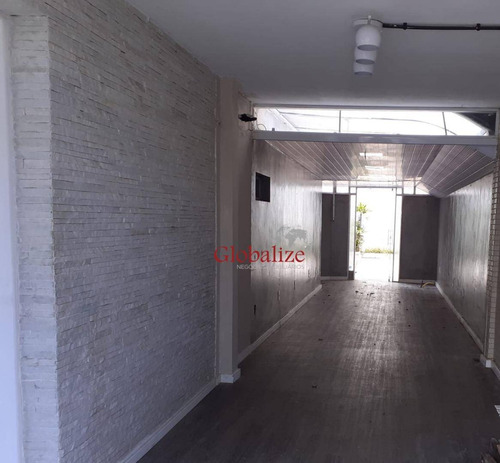 Casa Comercial Com 3 Dormitórios Para Alugar, 200 M² Por R$ 8.900/mês - Embaré - Santos/sp - Ca0084