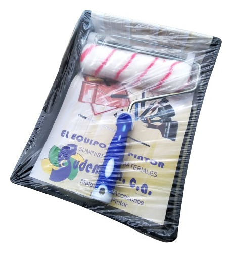 Kit De Pintar De 9 Pulgadas Rodillo + Camisa + Bandeja 