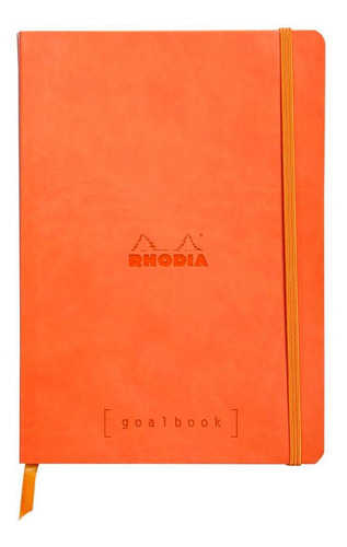 Caderno Bullet Journal Rhodia Goalbook A5 Tangerine