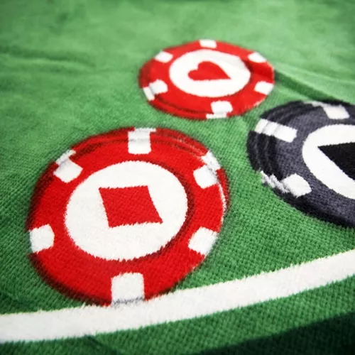 Toalha De Mesa Redonda P/ Jogos Cartas Poker Truco Baralho