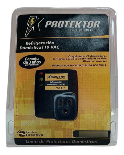 Protector 110v  Refrigeración Domestica, 3 Años De Garantía