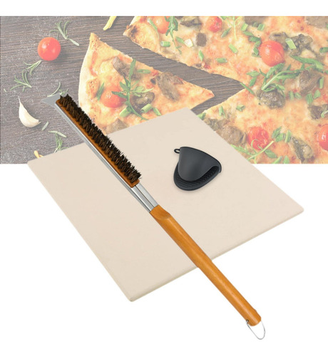 Kit De Limpieza Para Horno De Pizza Con Mango De Madera De