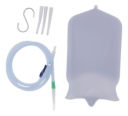 Kit De Bolsas De Silicona Para Enema, Portátil, Liviano