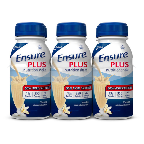 Asegurar Plus De Nutrición Batido La Vainilla 8 Fl Oz