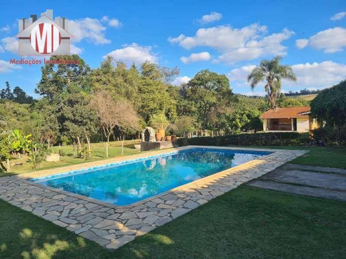 Imagem 12 de 30 de Ótima Chácara Com 3 Dormitórios, Piscina, Lago, Pomar, Acesso Todo Asfaltado, À Venda, 1600 M² Por R$ 370.000 - Zona Rural - Pinhalzinho/sp - Ch0983