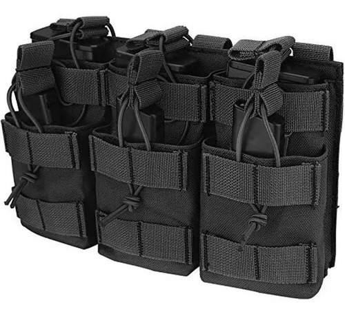 Cartuchera Tactico Para R15 M4 Cap 6 De Larga Paq 10 Piezas