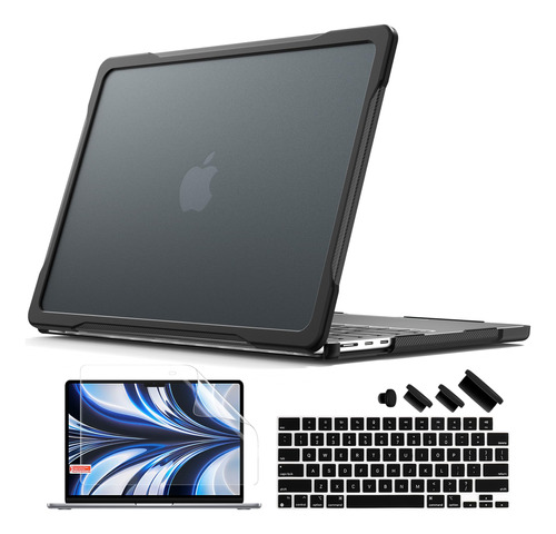 Funda Macbook Air M2 13.6 A2681 Fibra De Carbono Ultimate