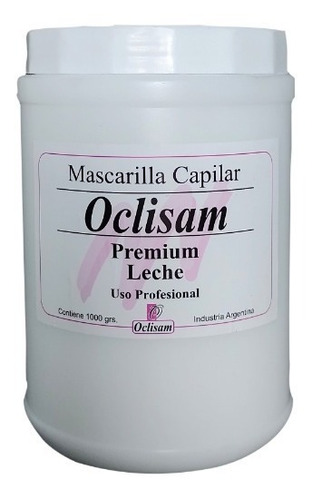  Baño De Crema Mascarilla Premium Leche Oclisam X 1 Kg.