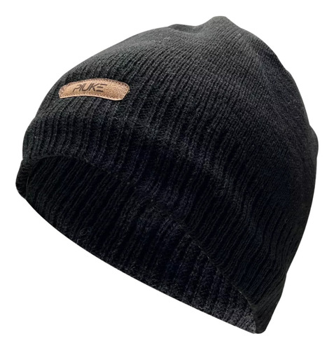 Gorro Tejido Piuke Polar Unisex Abrigo Invierno 61422 Negro