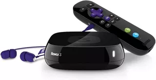 Dispositivo Streaming Roku 4200x 3era Gen Negro Refabricado