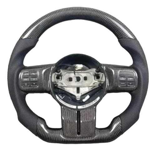 Volante Fibra Carbono Compatible C/ Marca Jeep Wrangler