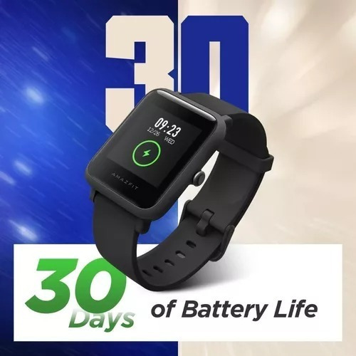 Imagen 3 de 7 de Reloj Smartwatch Cuadrado Xiaomi Amazfit Bip S Lite