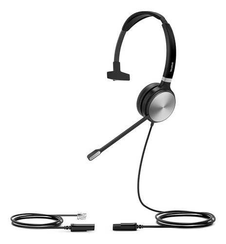 Yealink Hwusa Yhs36 Mono Wired Headset Con Cable Rj9 Incluid